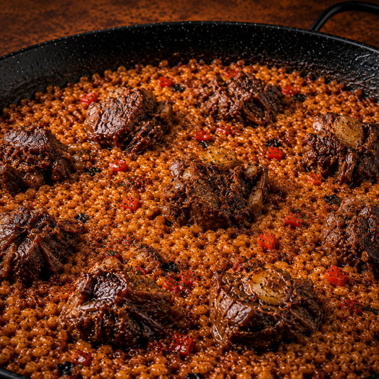 Arroz de secreto ibérico