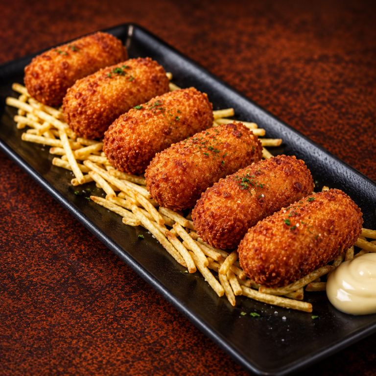 Croquetas de jamón ibérico de la Taberna